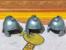 PLAYMOBIL x3 CASQUES CASQUE