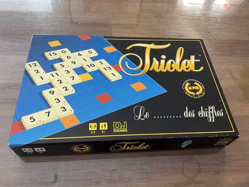 Jeu triolet games complet - du,