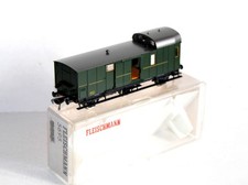 FLEISCHMANN HO 5695 WAGON A GUERITE A PORTE COULISSANTE, SNCF Dp FOURGON AMENAGÉ