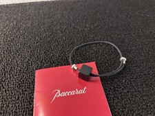 Bracelet dé noir - , cristal
