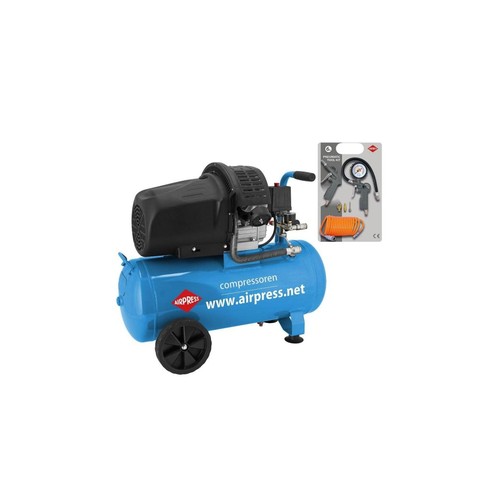 Compresseur huile 50l - 50l, double