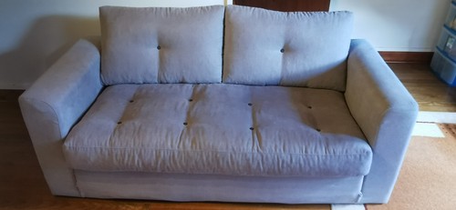 Canapé convertible gris - convertible, 2