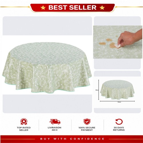 Nappe ronde pvc - ronde, toile