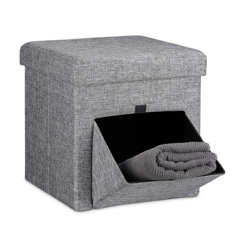 Tabouret rangement pliable - de,