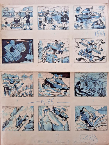 Planche originale - planche,