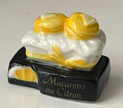 Fève macarons citron - fève,