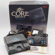 NEC PC Engine CORE GRAPHX Console system PI-TG3 Boxed Testé Fonctionnel NTSC-...