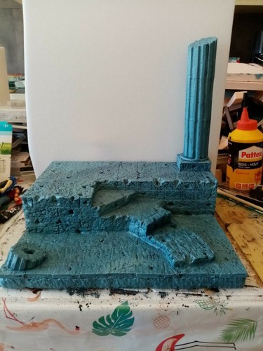 Diorama myth cloth