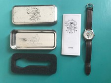 TINTIN Montre Le crabe aux pinces d'or Citime avec boite métallique + certificat