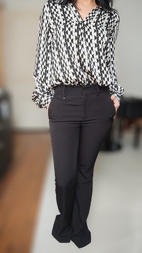 Pantalon flare smart - flare, bootcut