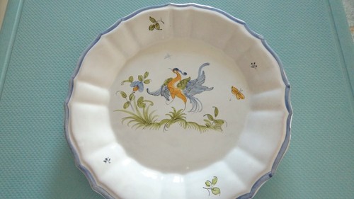 Ancienne assiette de - ancienne,