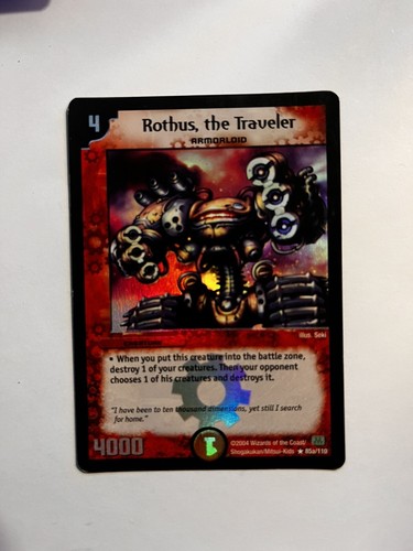 Carte duel masters rothus - masters,