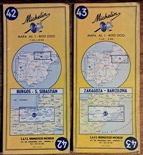 Lot 2 cartes MICHELIN -