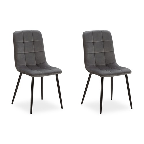 Chaise salle manger velours - chaise,
