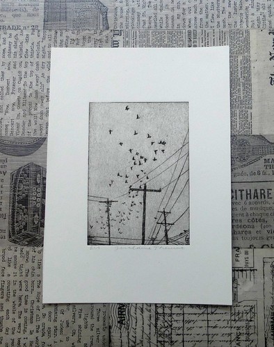 Tirage gravure la - gravure, à