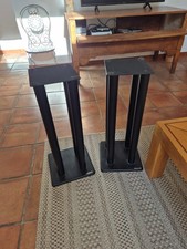 paire de piètements support enceintes 4 pieds cylindre ACATAMA 70cm