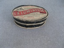 Ancienne boite Veilleuses plongeantes  LA LUMINEUSE - pleine et complète - T.B.E