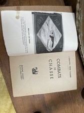 livre ancien Combats De Chasse Colonel Pierre Paquiet 1946 Éditions Colbert 