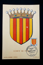 CARTE  POSTALE MAXIMUM 1955  -