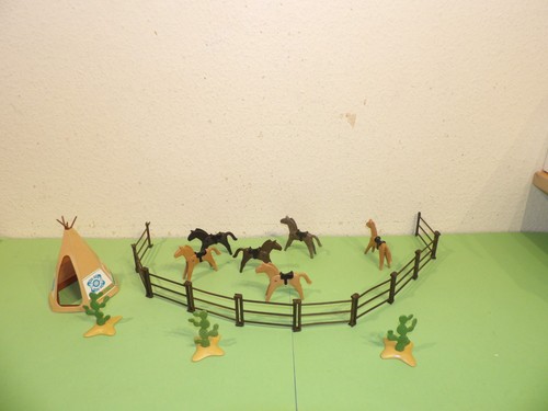 Playmobil tipi chevaux