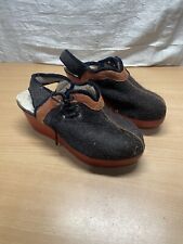 Ancienne Chaussures Femmes Compensées Années 40 Ww2