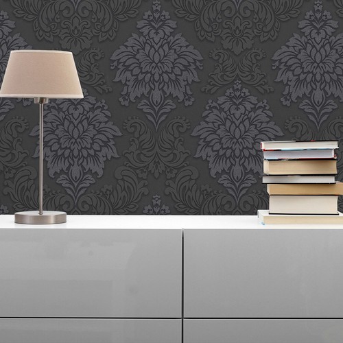 Papier peint baroque gioele - papier,