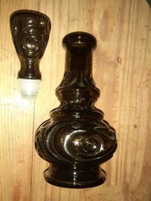 Ancienne Carafe Verre Moulé