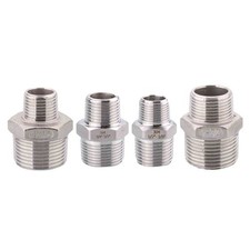 2 pièces raccords filetés en