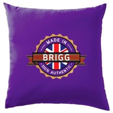 Fabriqué À BRIGG - Coussin -