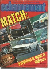 ECHAPPEMENT N°158 ALFASUD 1500 Ti / RITMO 105 TC / ESCORT XR3 / FIESTA XR2...