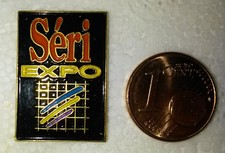 PIN PIN'S BADGE SERI EXPO SALON SERIGRAPHIE TAMPOGRAPHIE 2006 PORT PRIX COUTANT