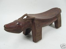 GothamGallery Fine African Art Sudan Dinka Headrest V