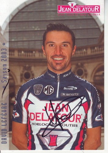 Cyclisme carte cycliste david - cyclisme,