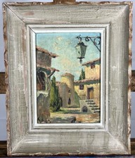 "Dans la cour du Château du Roi de Suède" Village d'Eze Château Eza Côte d'Azur