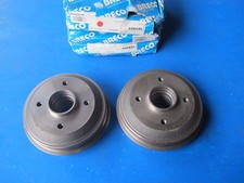 2 Tambours de freins arrière Breco pour: Citroën: Xsara, ZX, 205, 306, 309