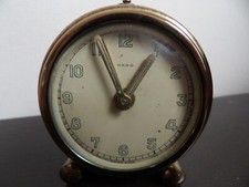 Ancien petit réveil HARO swiss made circa 1950's