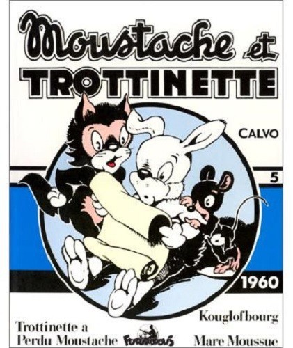 Moustache et trotinette - bd, --