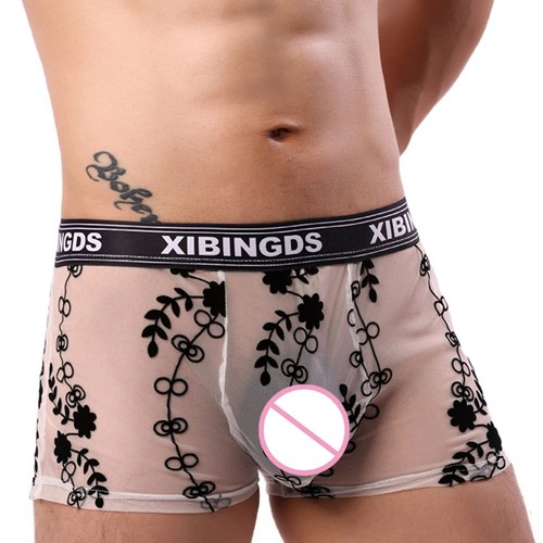 Boxer slip dentelle - , see