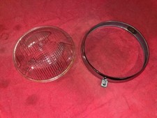 PORTE DE PHARE CHROME + VERRE