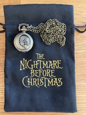 L' ETRANGE NOEL DE MR JACK: MINI MONTRE PENDENTIF DE POCHE JACK ET SALLY