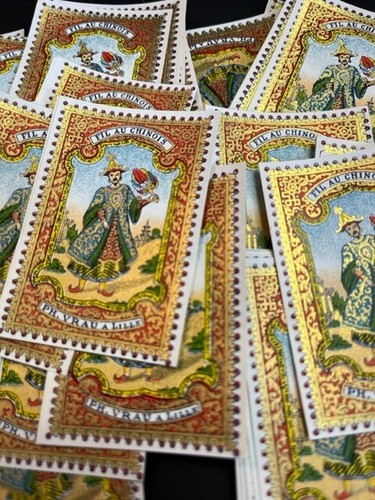 Lot 100 etiquettes fil au - 100,