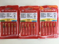 LOT DE 3 paquets aiguilles