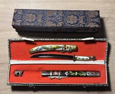 Ouvre Lettre Vintage Chinois Cloisonné + Ouvre Pour Pièces 