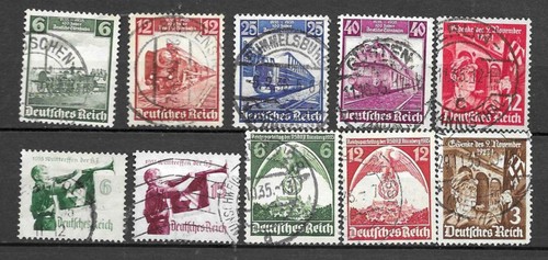 Timbres 1935 allemagne - timbres,