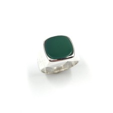 Bague argent 925 onyx - en,