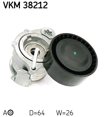 Skf vkm 38212 poulie - vkm, poulie-tendeur