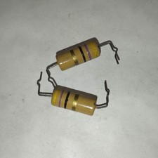 47 ohm  2 Watts   Résistance Puissance NOS.  Lot 2 pcs         DepF9h2