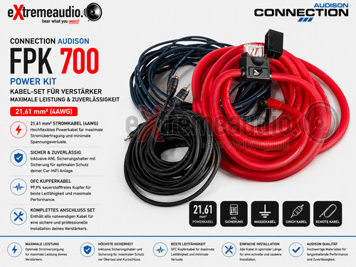 Connection audison fpk 700 - fpk,