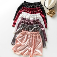 Femme Satin Court Sécurité