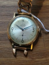 Lex Incabloc Montre Bracelet Plaqué Or Fonctionne Bracelet À Restaurer P2728